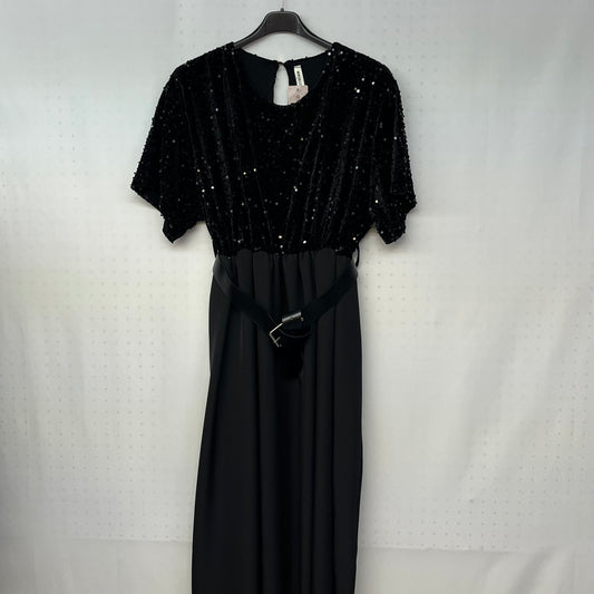 Vestito Paillettes Belt