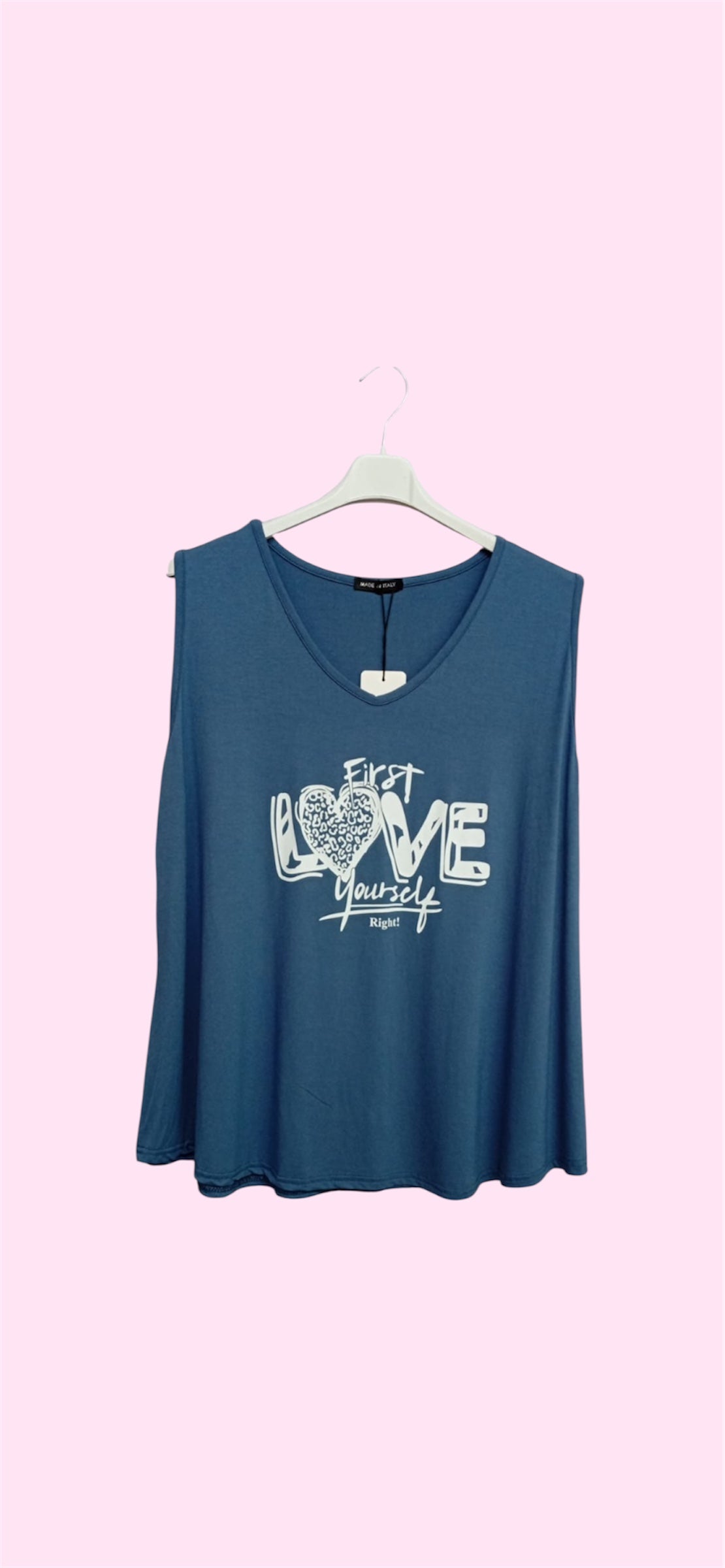 Canotta con stampa LOVE