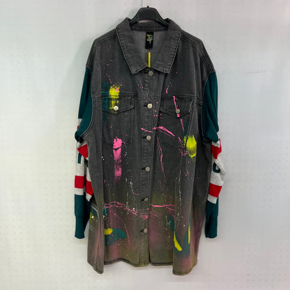 Giacca Denim Art