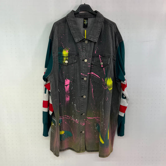 Giacca Denim Art