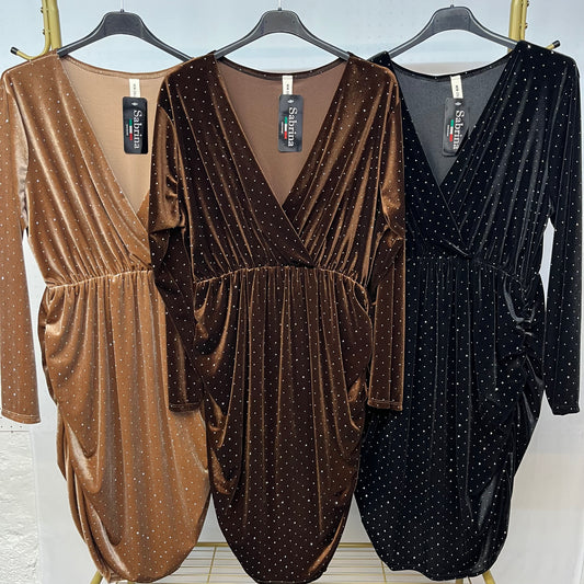 Vestitino Velvet Glam