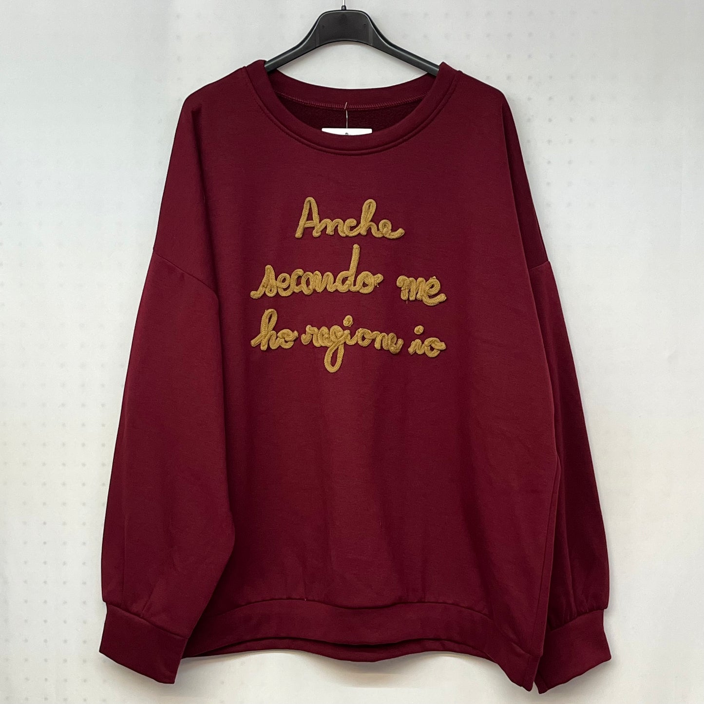 Felpa ‘Anche secondo me ho ragione io’