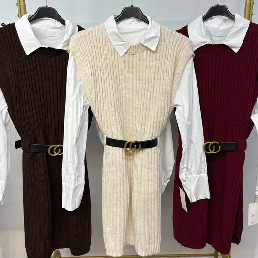 Vestitino Camicia Preppy