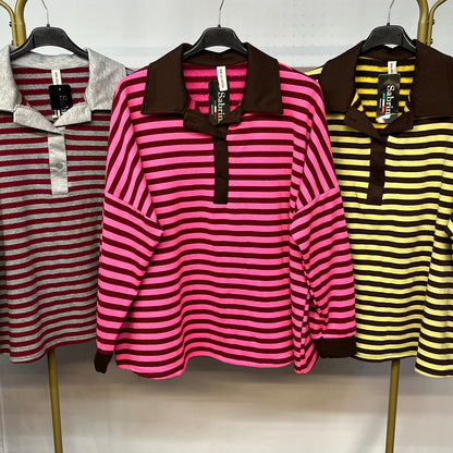Felpa Polo Stripes