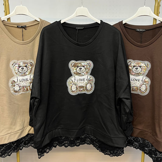Felpa Teddy Gems