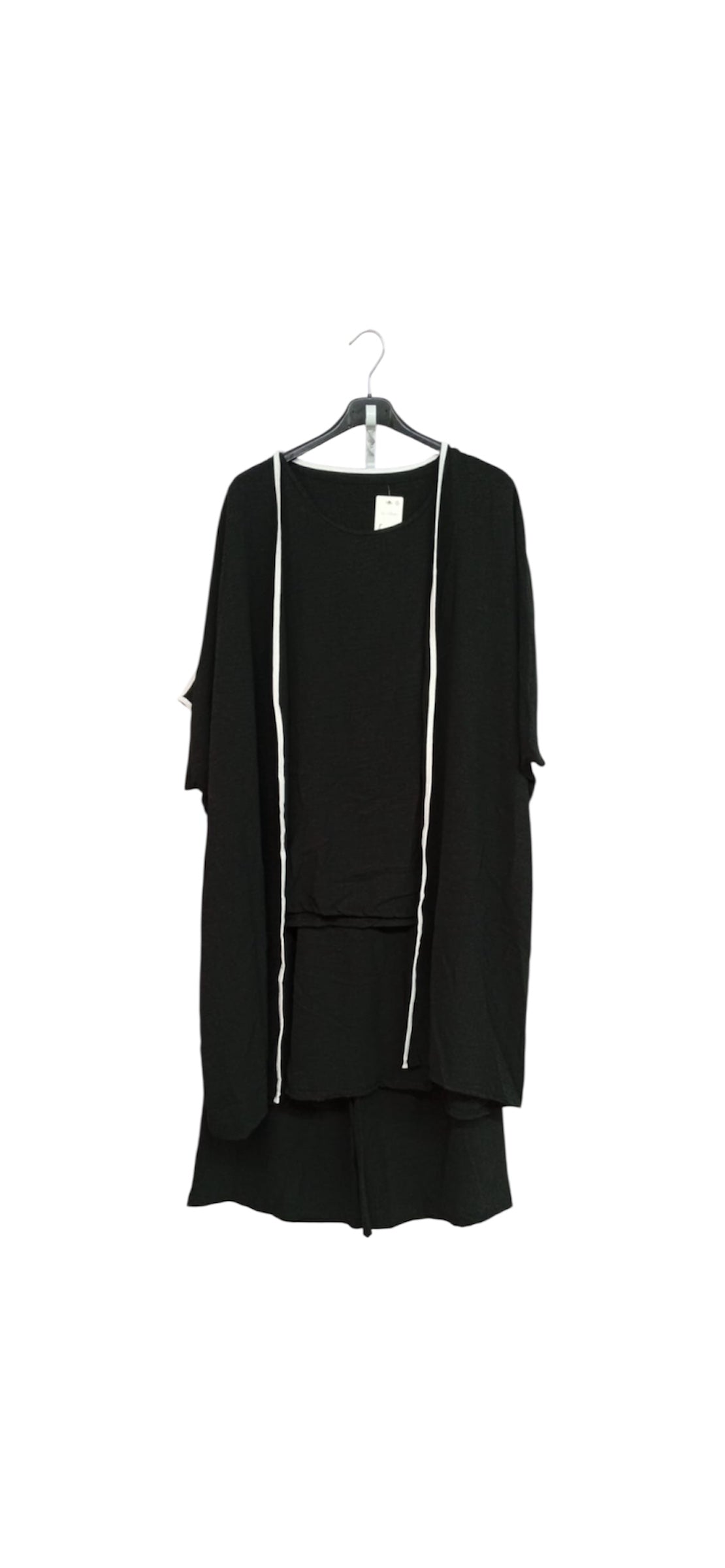 Completo 3 pezzi con spolverino canotta e pantalone
