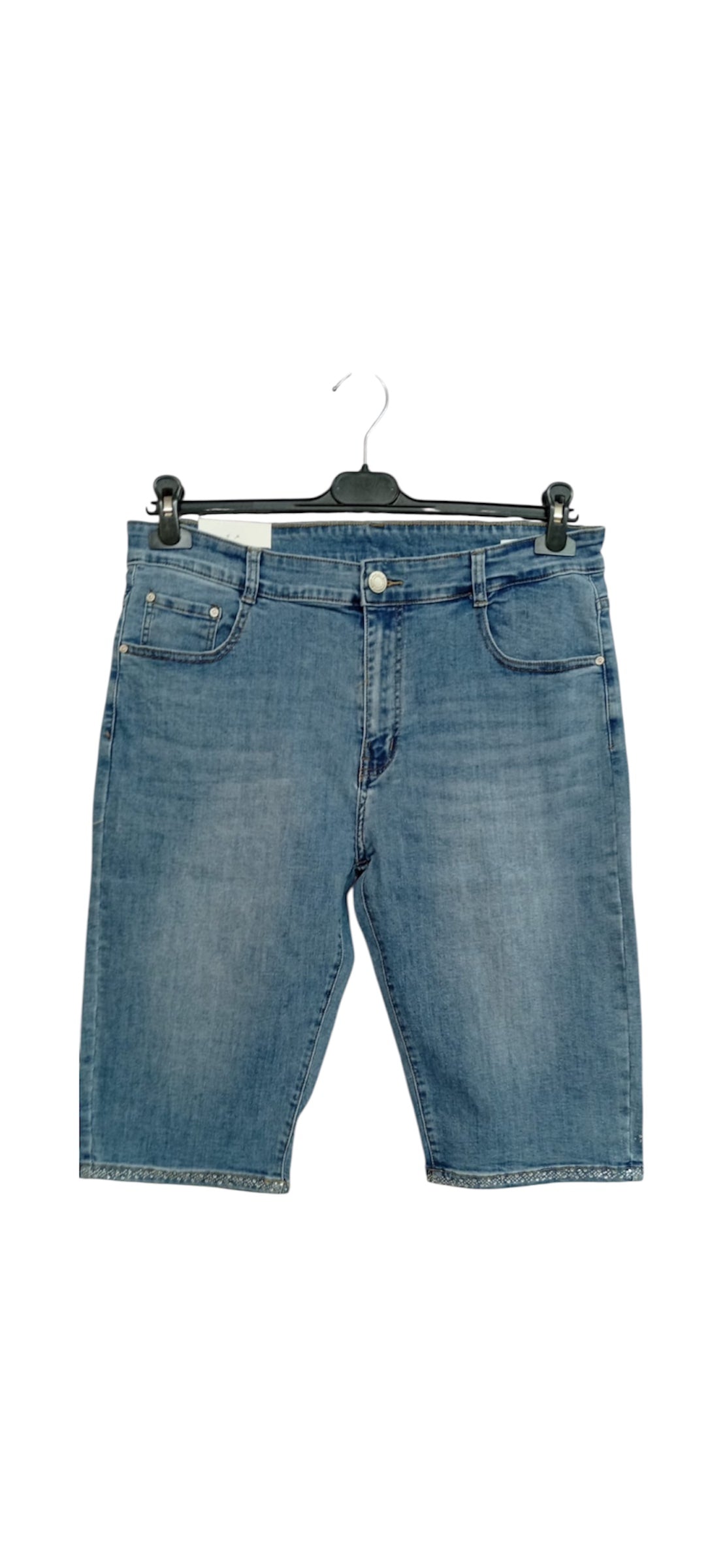 Pinochietto di jeans con strass