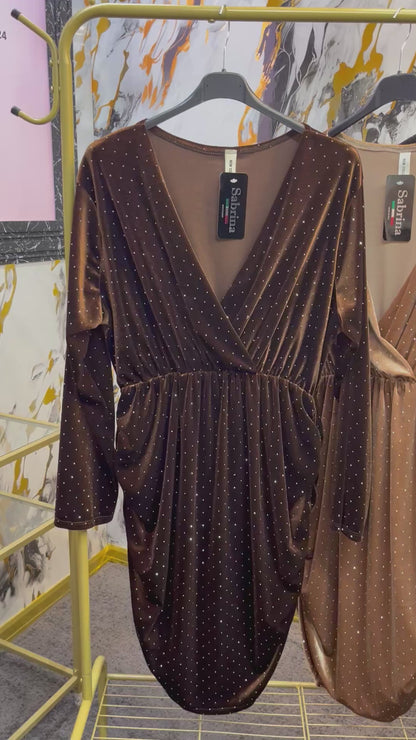 Vestitino Velvet Glam