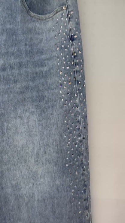 Jeans Rhinestone